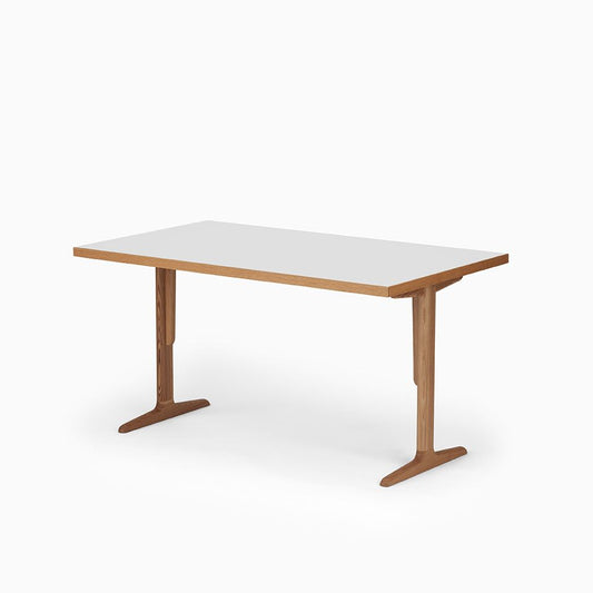 KUUM Table W1400 × D800 - メラミンホワイト / クーム テーブル