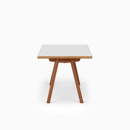 KUUM Table W1400 × D800 - メラミンホワイト / クーム テーブル