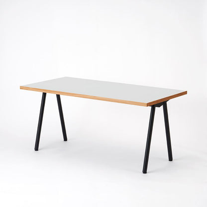 KUUM Table W1600 × D800 - メラミンホワイト / クーム テーブル