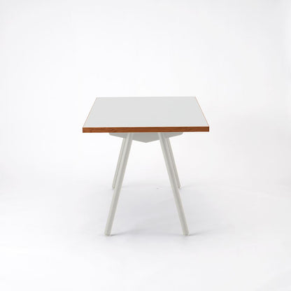 KUUM Table W1600 × D800 - メラミンホワイト / クーム テーブル