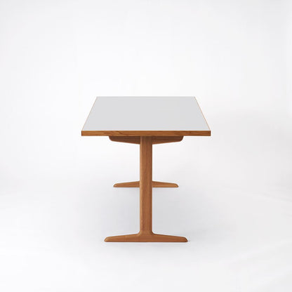 KUUM Table W1800 × D800 - メラミンホワイト / クーム テーブル