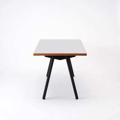 KUUM Table W1800 × D800 - メラミンホワイト / クーム テーブル