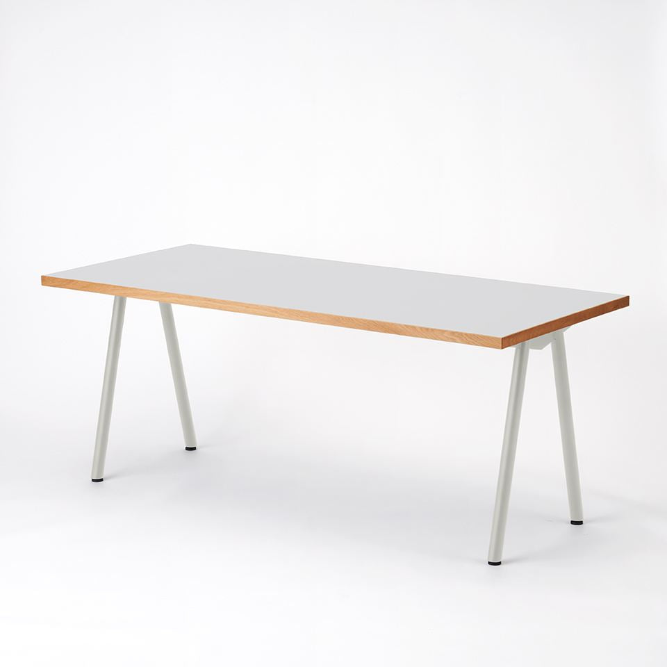 KUUM Table W1800 × D800 - メラミンホワイト / クーム テーブル