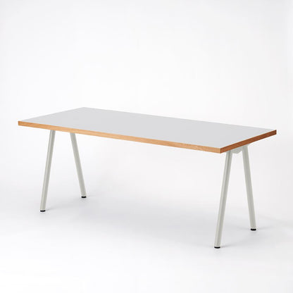 KUUM Table W1800 × D800 - メラミンホワイト / クーム テーブル