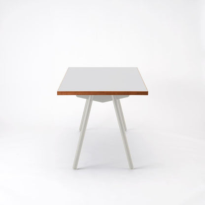 KUUM Table W1800 × D800 - メラミンホワイト / クーム テーブル