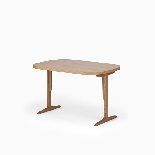 KUUM Table Oval  W1200 × D800 - オーク突板ナチュラル / クーム テーブル