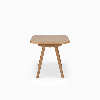KUUM Table Oval  W1200 × D800 - オーク突板ナチュラル / クーム テーブル
