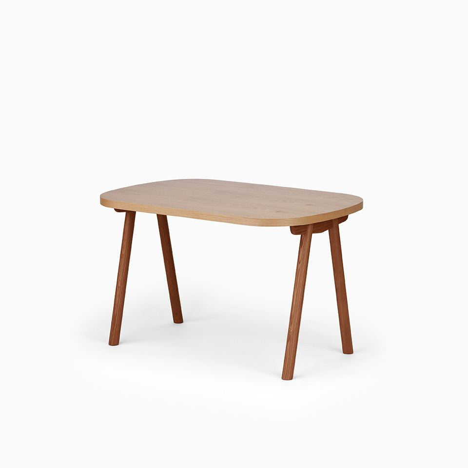 KUUM Table Oval  W1200 × D800 - オーク突板ナチュラル / クーム テーブル