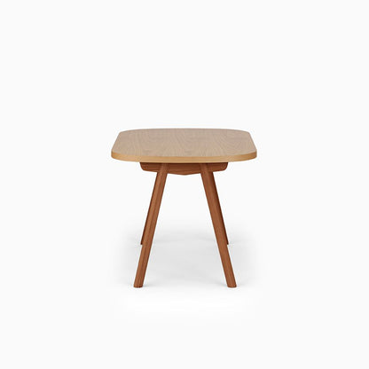 KUUM Table Oval  W1200 × D800 - オーク突板ナチュラル / クーム テーブル