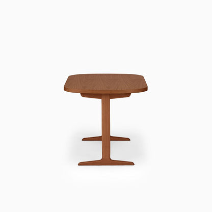 KUUM Table Oval  W1200 × D800 - オーク突板ブラウン / クーム テーブル