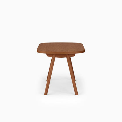 KUUM Table Oval  W1200 × D800 - オーク突板ブラウン / クーム テーブル
