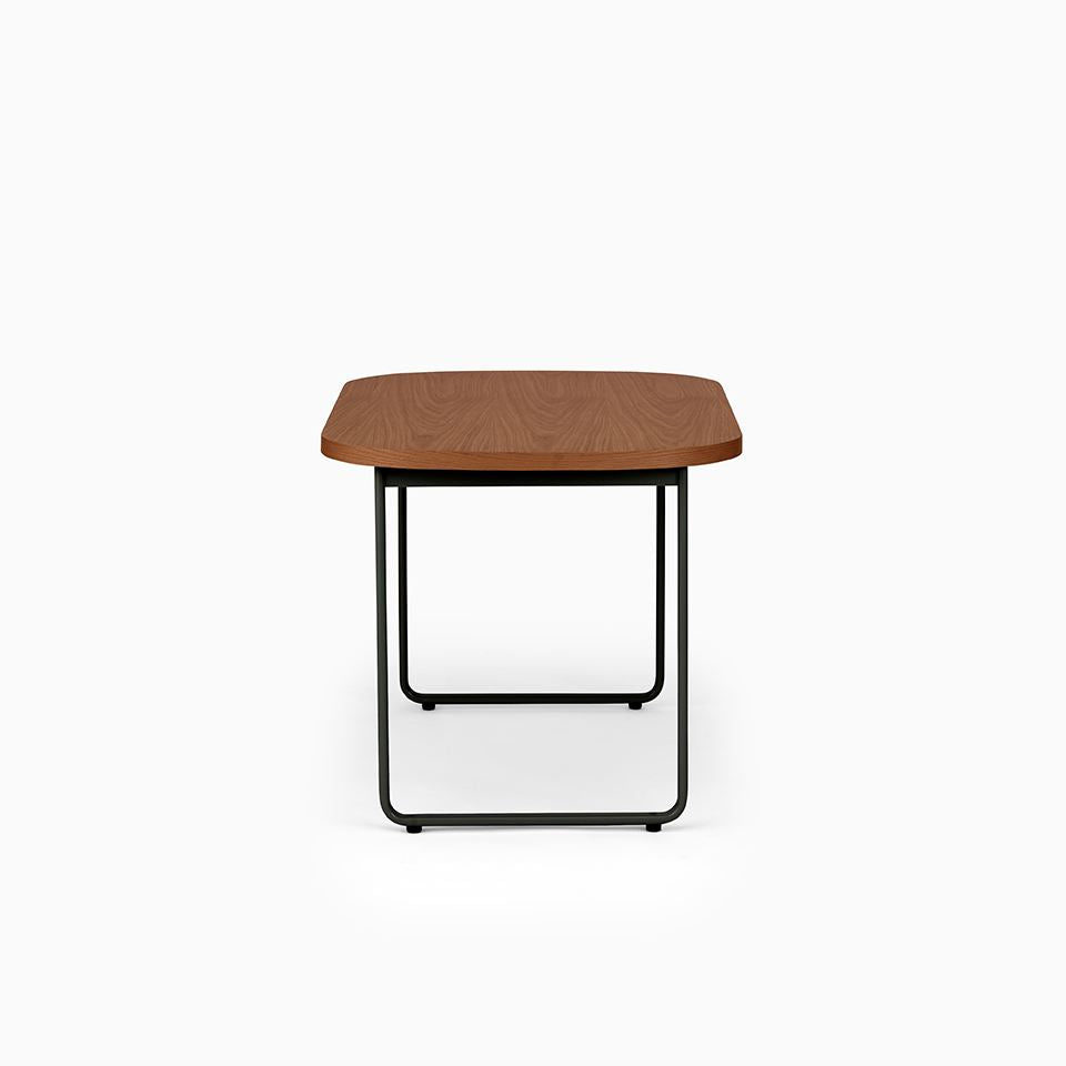 KUUM Table Oval  W1200 × D800 - オーク突板ブラウン / クーム テーブル