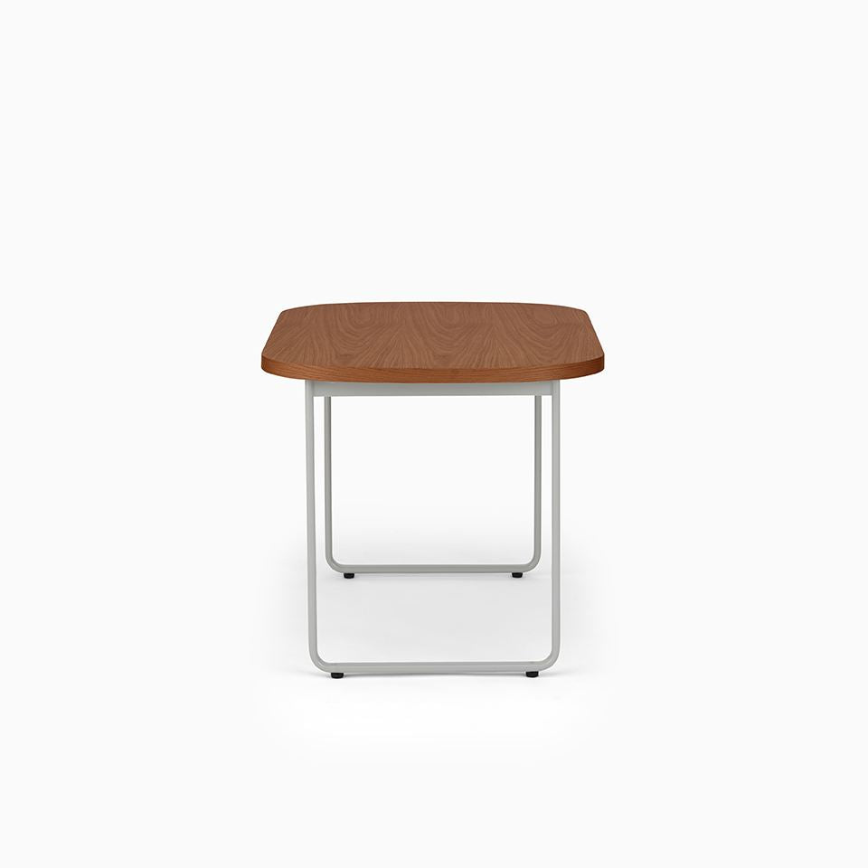 KUUM Table Oval  W1200 × D800 - オーク突板ブラウン / クーム テーブル