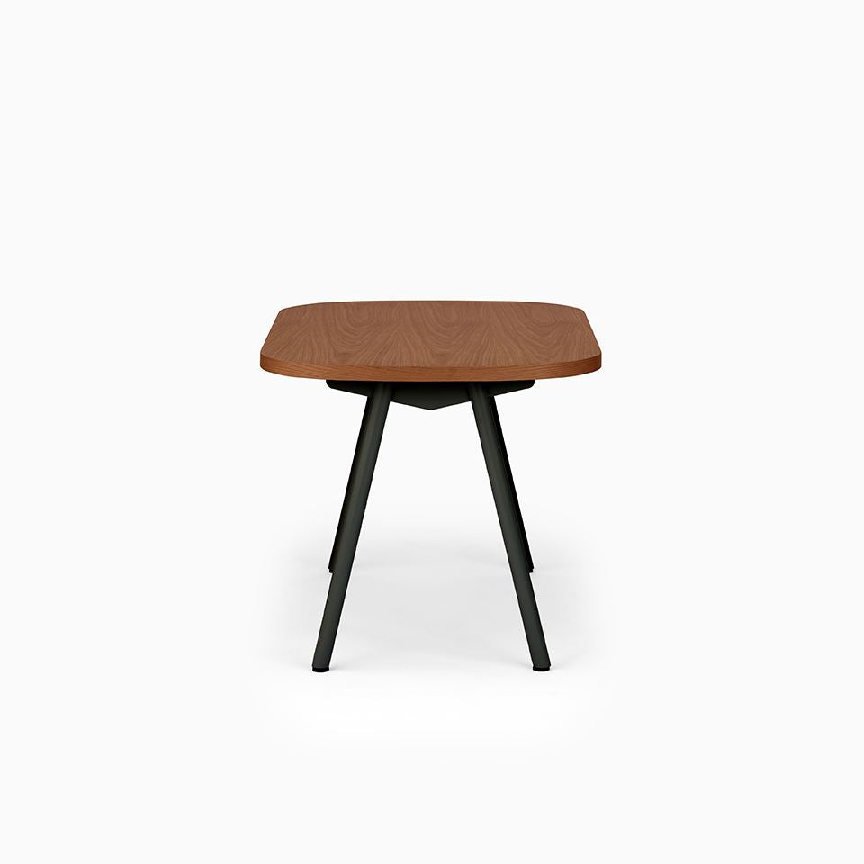 KUUM Table Oval  W1200 × D800 - オーク突板ブラウン / クーム テーブル