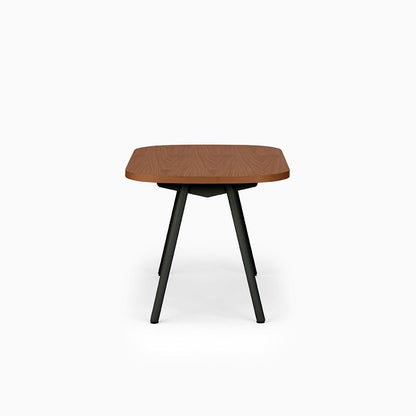 KUUM Table Oval  W1200 × D800 - オーク突板ブラウン / クーム テーブル