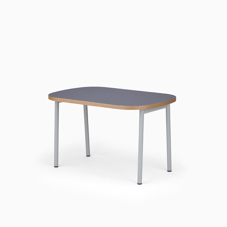 KUUM Table Oval  W1200 × D800 - メラミンネイビー / クーム テーブル