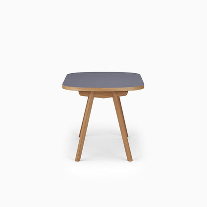 KUUM Table Oval  W1200 × D800 - メラミンネイビー / クーム テーブル