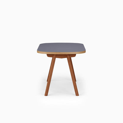 KUUM Table Oval  W1200 × D800 - メラミンネイビー / クーム テーブル