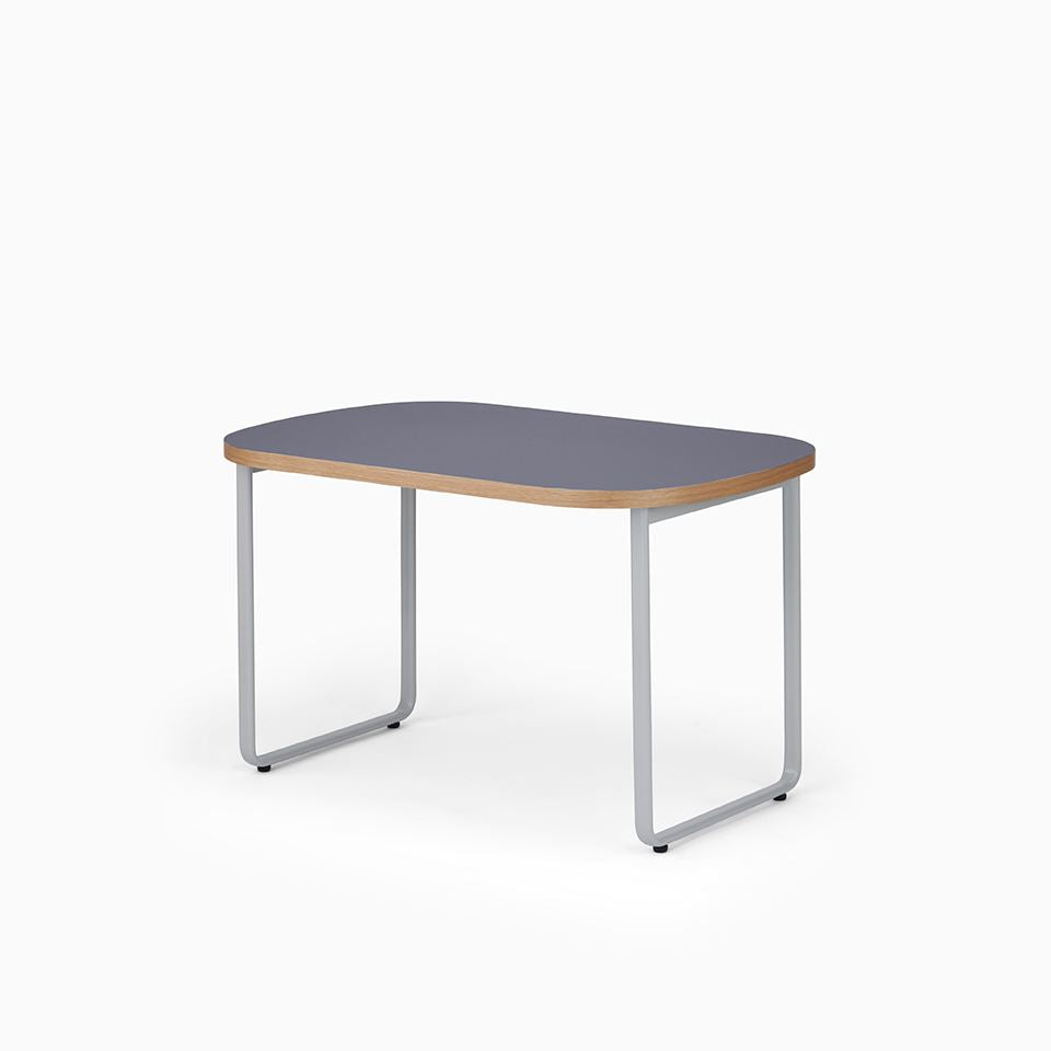 KUUM Table Oval  W1200 × D800 - メラミンネイビー / クーム テーブル