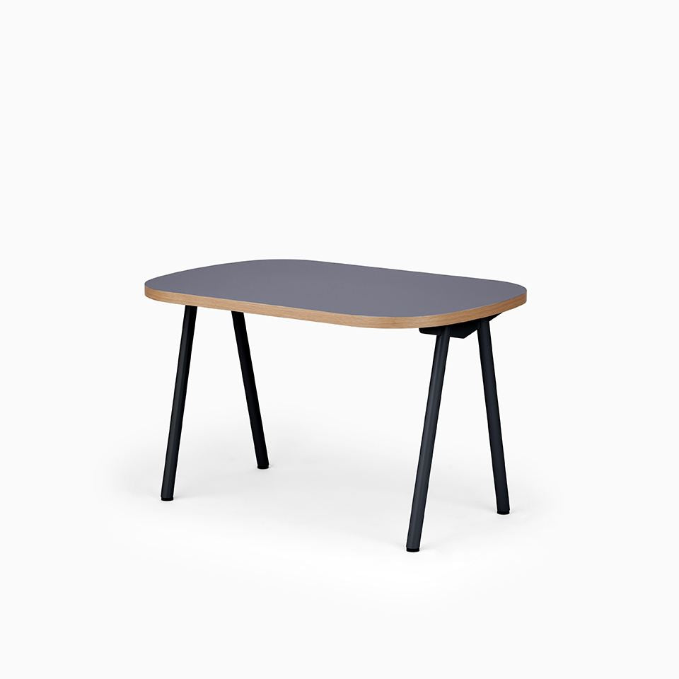 KUUM Table Oval  W1200 × D800 - メラミンネイビー / クーム テーブル