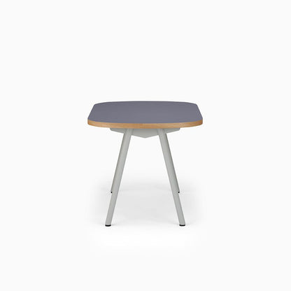 KUUM Table Oval  W1200 × D800 - メラミンネイビー / クーム テーブル