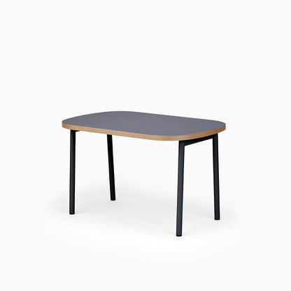 KUUM Table Oval  W1200 × D800 - メラミンネイビー / クーム テーブル