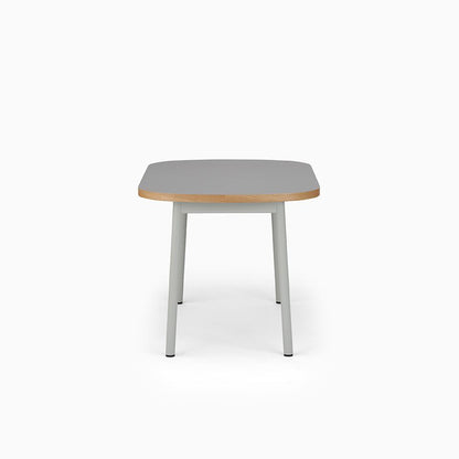KUUM Table Oval  W1200 × D800 - メラミングレー / クーム テーブル