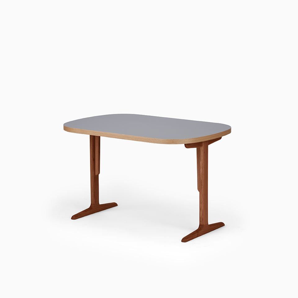 KUUM Table Oval  W1200 × D800 - メラミングレー / クーム テーブル