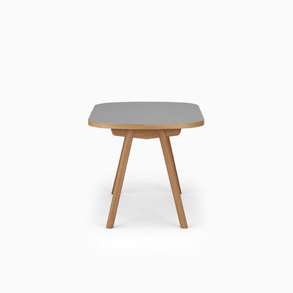 KUUM Table Oval  W1200 × D800 - メラミングレー / クーム テーブル