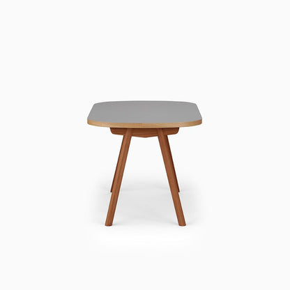 KUUM Table Oval  W1200 × D800 - メラミングレー / クーム テーブル