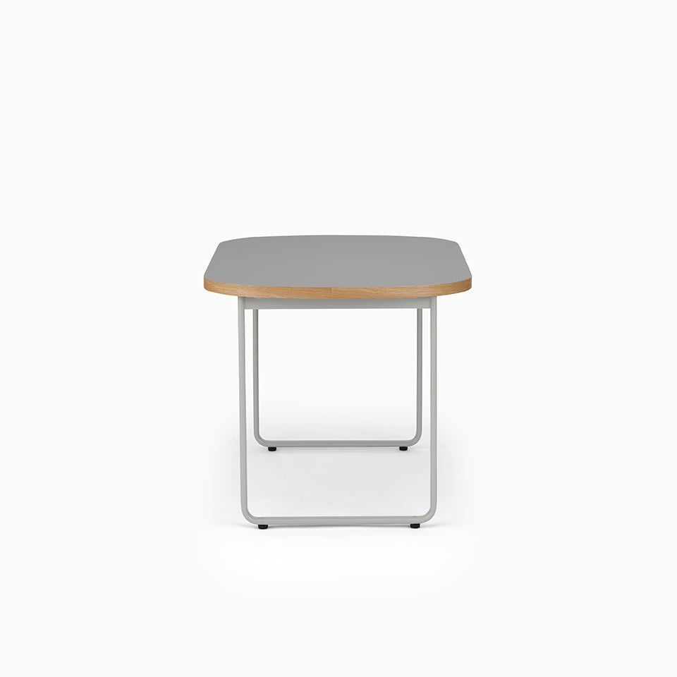 KUUM Table Oval  W1200 × D800 - メラミングレー / クーム テーブル