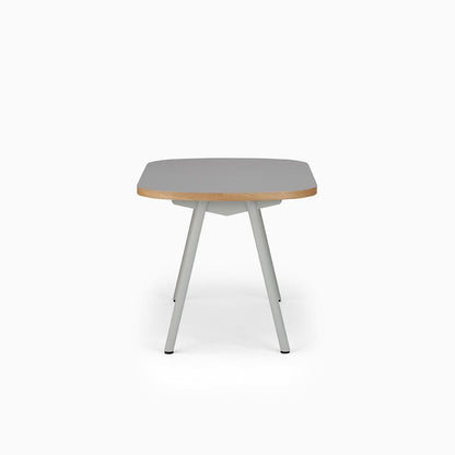 KUUM Table Oval  W1200 × D800 - メラミングレー / クーム テーブル