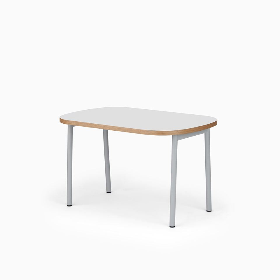 KUUM Table Oval  W1200 × D800 - メラミンホワイト / クーム テーブル