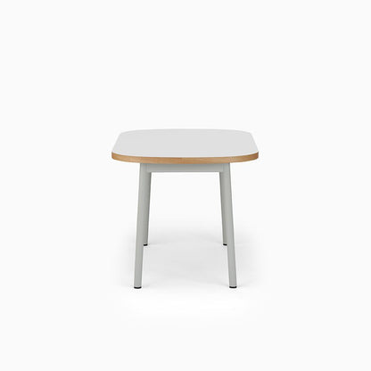 KUUM Table Oval  W1200 × D800 - メラミンホワイト / クーム テーブル
