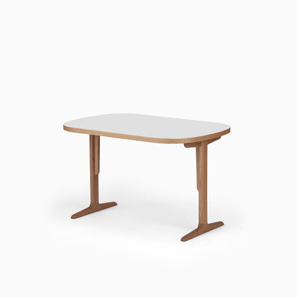 KUUM Table Oval  W1200 × D800 - メラミンホワイト / クーム テーブル