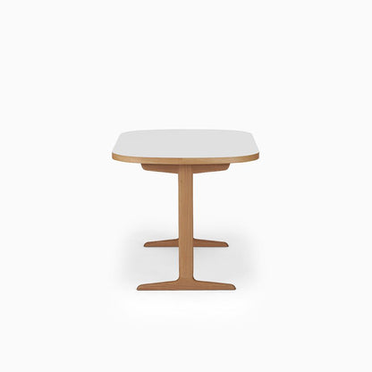 KUUM Table Oval  W1200 × D800 - メラミンホワイト / クーム テーブル