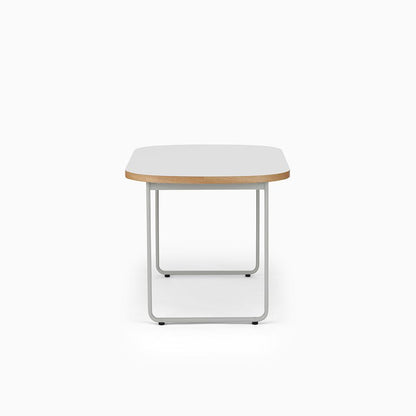 KUUM Table Oval  W1200 × D800 - メラミンホワイト / クーム テーブル
