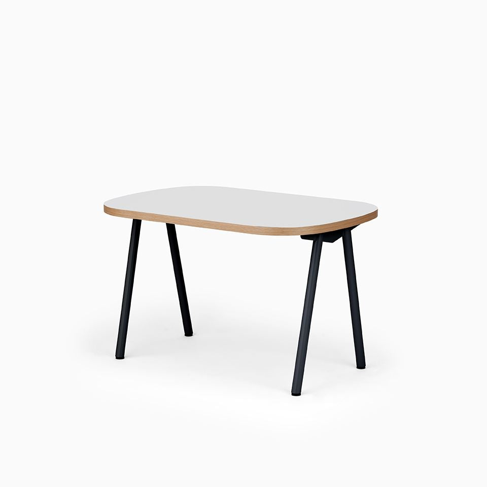 KUUM Table Oval  W1200 × D800 - メラミンホワイト / クーム テーブル