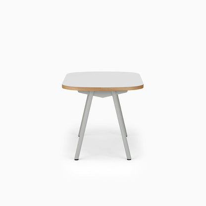 KUUM Table Oval  W1200 × D800 - メラミンホワイト / クーム テーブル