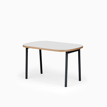 KUUM Table Oval  W1200 × D800 - メラミンホワイト / クーム テーブル