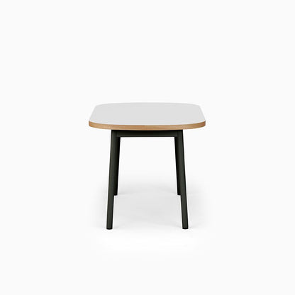 KUUM Table Oval  W1200 × D800 - メラミンホワイト / クーム テーブル