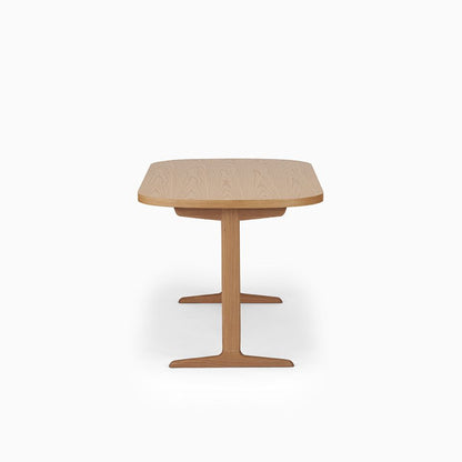KUUM Table Oval  W1400 × D800 - オーク突板ナチュラル / クーム テーブル