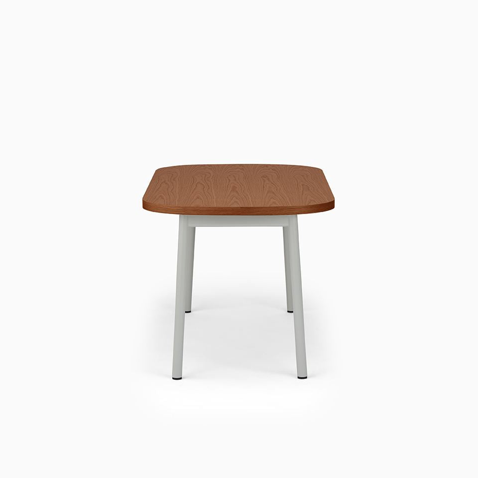 KUUM Table Oval  W1400 × D800 - オーク突板ブラウン / クーム テーブル