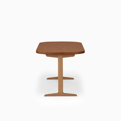 KUUM Table Oval  W1400 × D800 - オーク突板ブラウン / クーム テーブル
