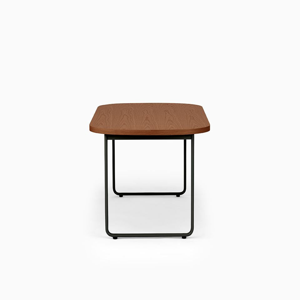 KUUM Table Oval  W1400 × D800 - オーク突板ブラウン / クーム テーブル