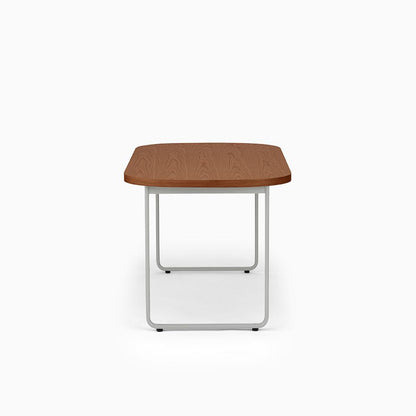 KUUM Table Oval  W1400 × D800 - オーク突板ブラウン / クーム テーブル