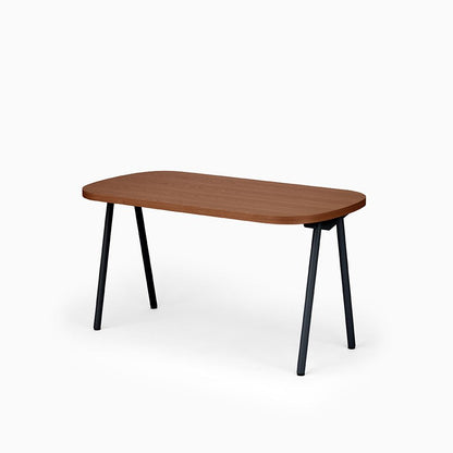 KUUM Table Oval  W1400 × D800 - オーク突板ブラウン / クーム テーブル