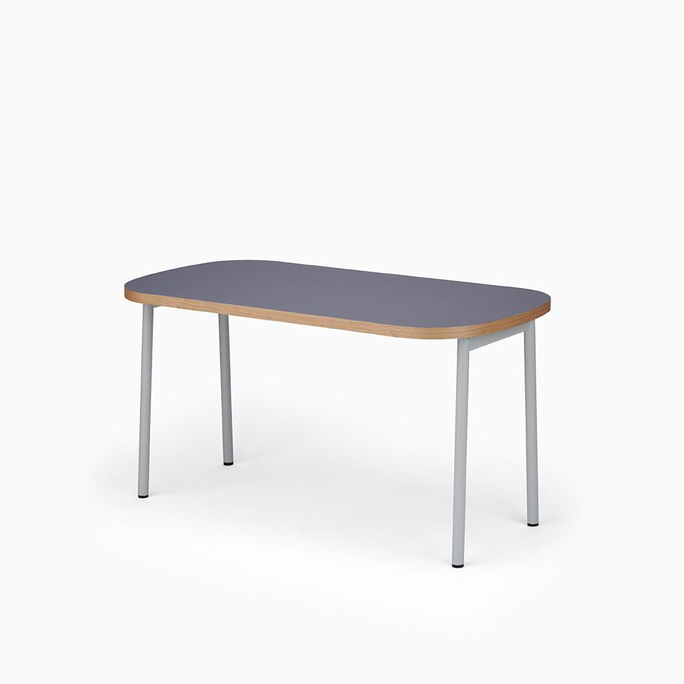 KUUM Table Oval  W1400 × D800 - メラミンネイビー / クーム テーブル