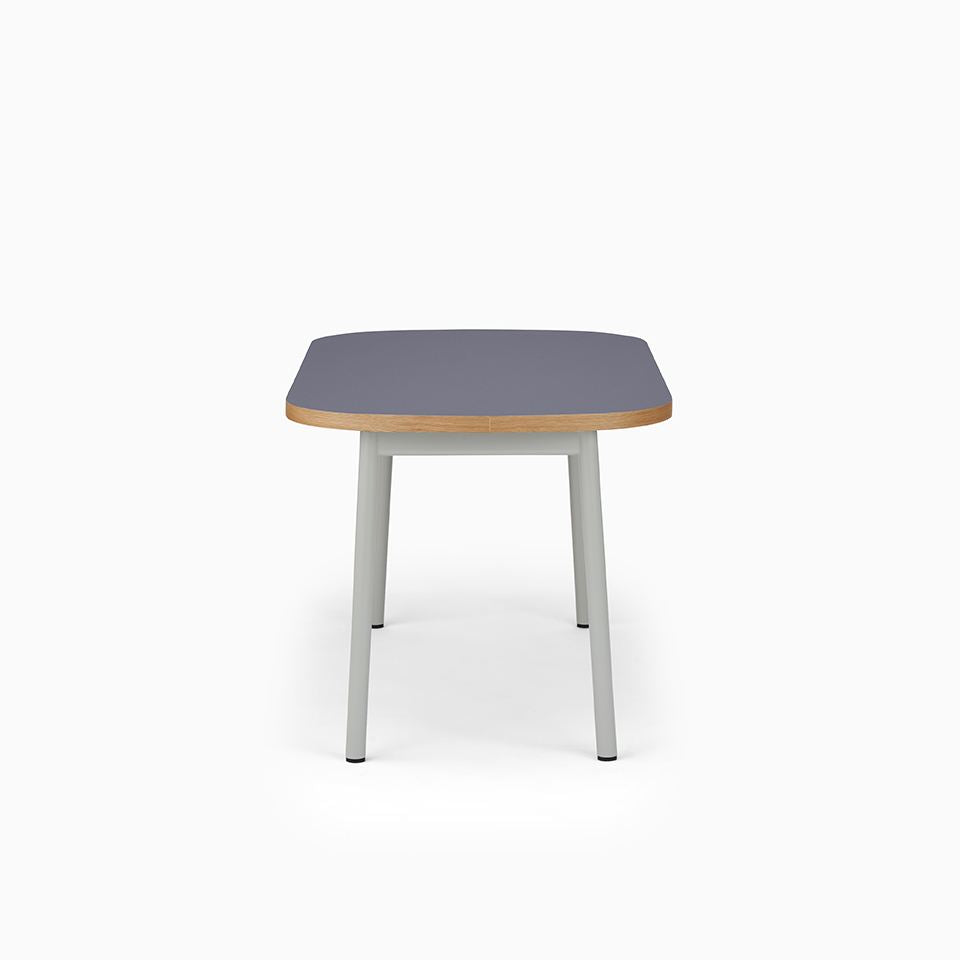 KUUM Table Oval  W1400 × D800 - メラミンネイビー / クーム テーブル