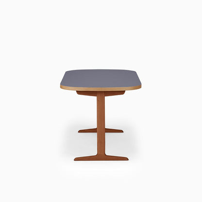 KUUM Table Oval  W1400 × D800 - メラミンネイビー / クーム テーブル